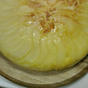 Hm フライパンで簡単にできる梨ケーキ レシピ 作り方 By Collon23 楽天レシピ